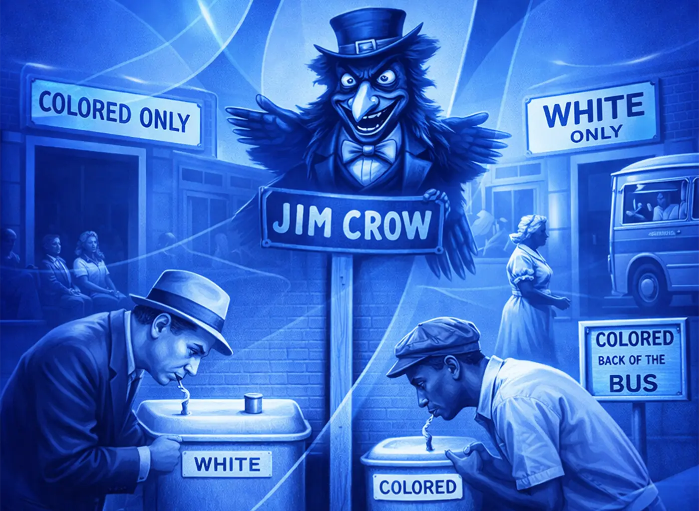 Jim Crow y la segregación racial en Estados Unidos: historia y legado