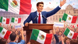 Rally frente al Palacio Nacional